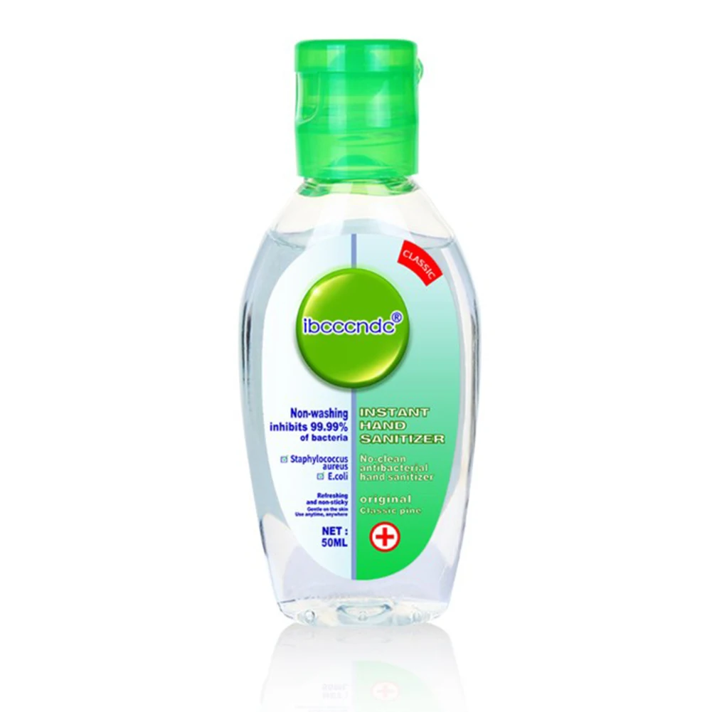 

50ML Portable Hand Sanitizer Gel Anti-Bacteria Moisturizing Liquid For Home Disposable No Clean Waterless Antibacterial Hand Gel