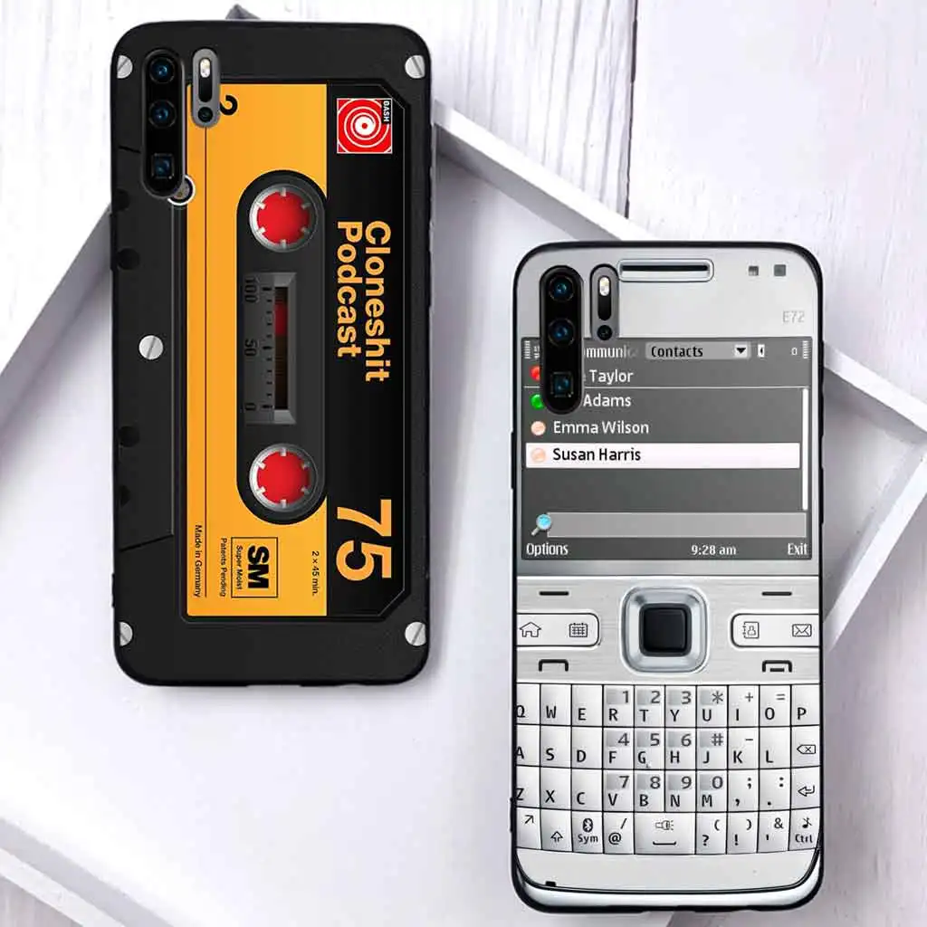 Классический классный силиконовый чехол для huawei p20 p30 mate20 pro lite p20pro mate20pro