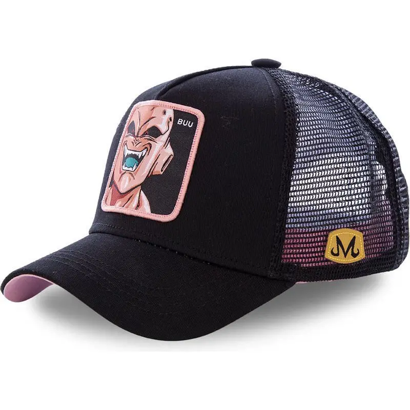 Dragon Ball новая брендовая Кепка Goku Snapback, хлопковая бейсболка для мужчин и женщин, хип-хоп кепка для папы, Кепка с сеткой, Прямая поставка - Цвет: BUU