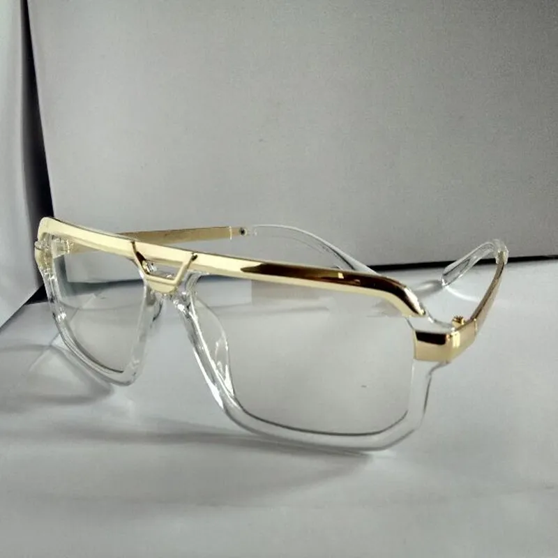 Металлические золотые солнцезащитные очки для мужчин и женщин, модные очки, блестящие солнечные очки - Цвет линз: White piece