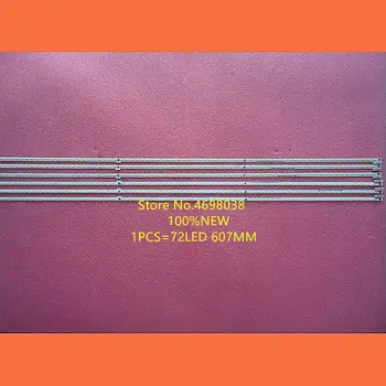 

100% NEW 2PCS/Lot led backlight screen 55E710U 1555-R5500300-01 7749-655000-L060 1pcs=72led 607mm Free shipping