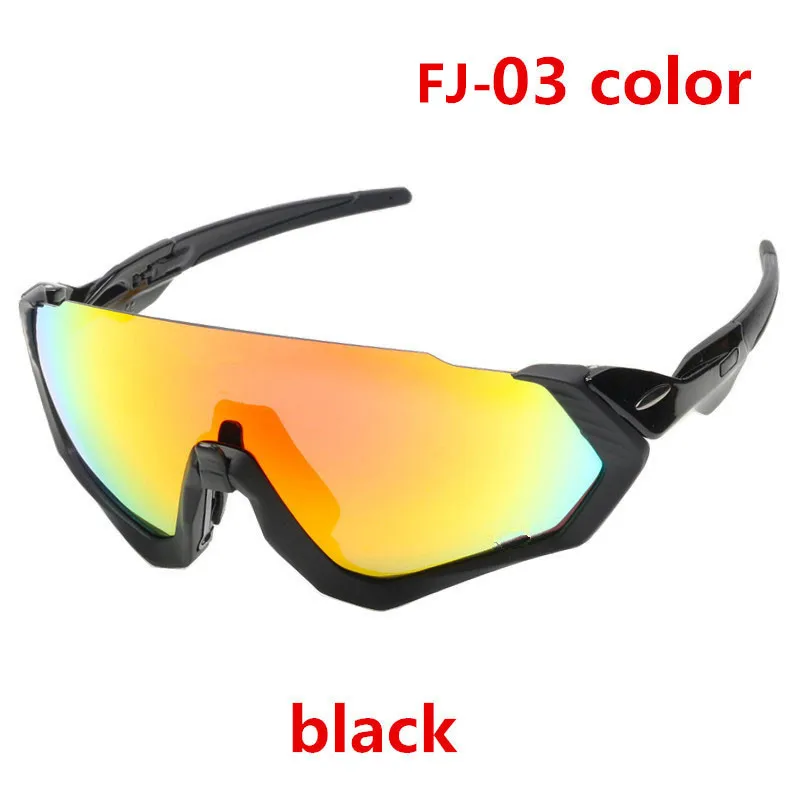 F-J поляризованные велосипедные очки с 4 линзами, красные велосипедные солнцезащитные очки mtb Radare, велосипедные очки, спортивные очки - Цвет: FJ-03