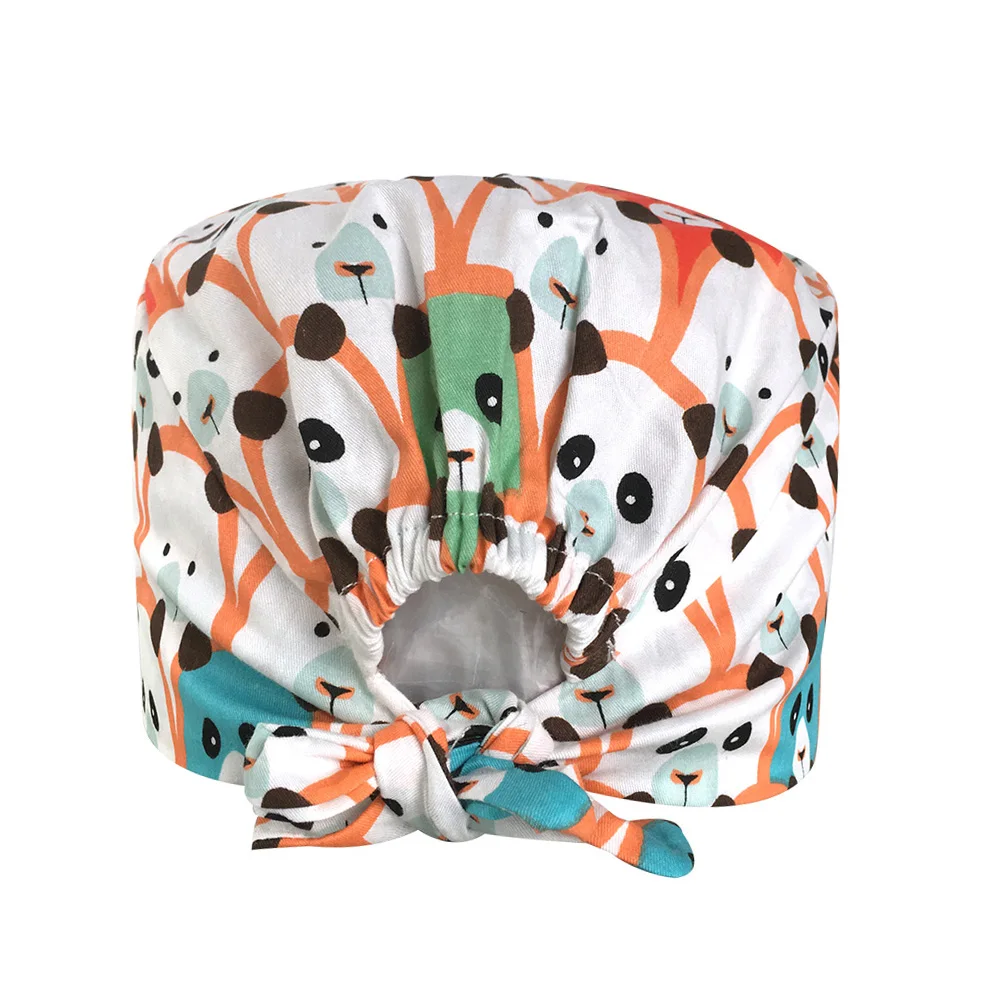 VIAOLI men women medical scrubs pharmacy Work Cap surgery nurse Hat Oral cavity Dental Clinic Pet Veterinary Surgical Cap082