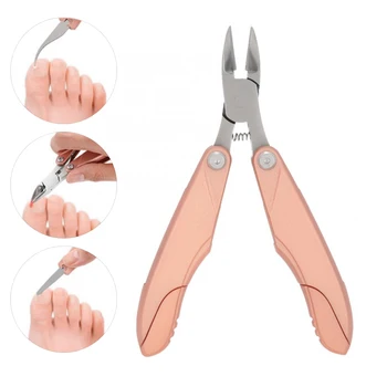 

Cuticle Trimmer Gutter Special Olecranon Multi-Function Stainless Steel Cuticle Pedicure Scissors Manicure Tool