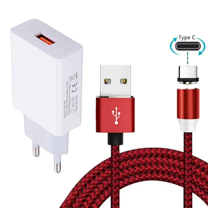 Магнитный зарядный кабель usb Type-C для Samsung galaxy A51 A71 A50 A20 S8 A8 Huawei P20 Honor 9X 10 20 Pro USB