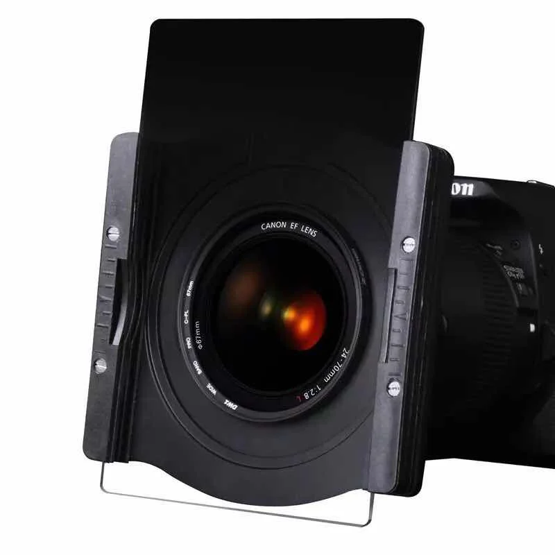 US $116.00 Jumei Square Filter Set 100mm Gnd Gradient Mirror Gray Gray Light Reduction Mirror Bracket Insert Square Mirror Gray Blue Red Or
