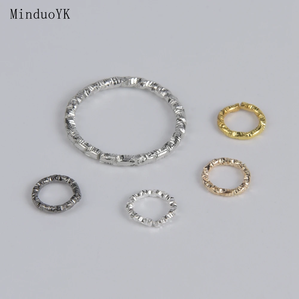 100 шт./лот Diy ювелирные изделия в поисках аксессуары прыгающие кольца круглые витые Открытые Сплит коннекторы для самостоятельного изготовления ювелирных изделий|Ювелирная фурнитура и компоненты|   | АлиЭкспресс