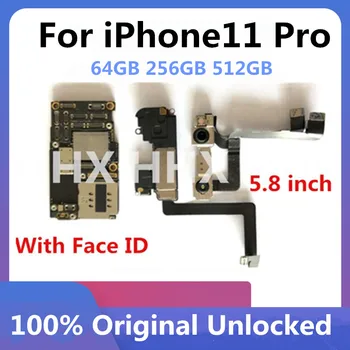 

Original Motherboard For iPhone 11 Pro Unlocked Logic Board Mainboard For iPhone 11 Pro With / Without Face ID Full Tested