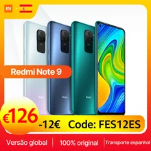 Xiaomiグローバルバージョンredmi注9 64ギガバイト128ギガバイトスマートフォン48MPクワッドカメラ5020mah 18ワット高速充電6.53 "dotdisplay nfc google支払う()