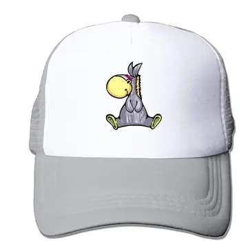 

TSDFCCartoon Donkey Sun Protection Adjustable Caps Cooling Mesh Hat Black