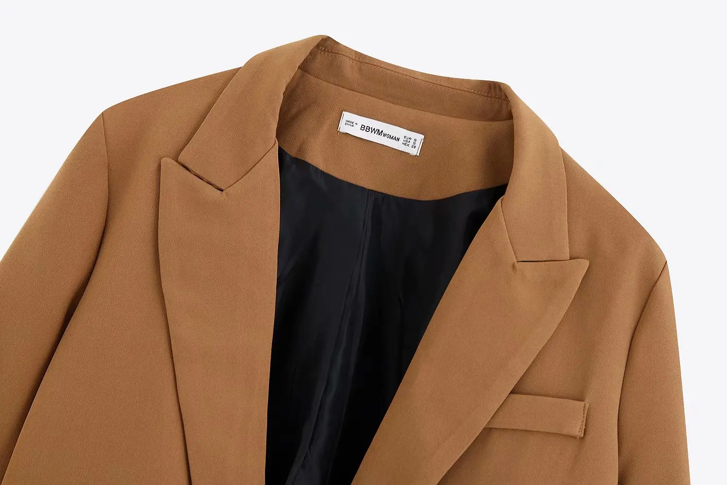 

2019 Autumn New Style Western Style One-Button Flip Pocket Suit Jacket 7831703