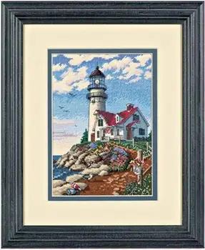 

tt Rabbit and fox with love cross stitch kit Animal cotton thread Love lock canvas stitching embroidery DIM 06958