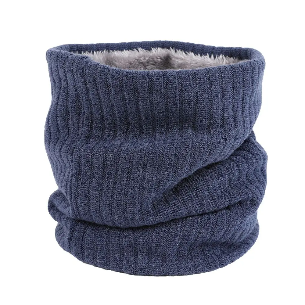 

Atumn Winter Double-Layer Thin Neck Warmers Fleece Heat Insulated Thermal Neck Gaiters Winter For Men Women