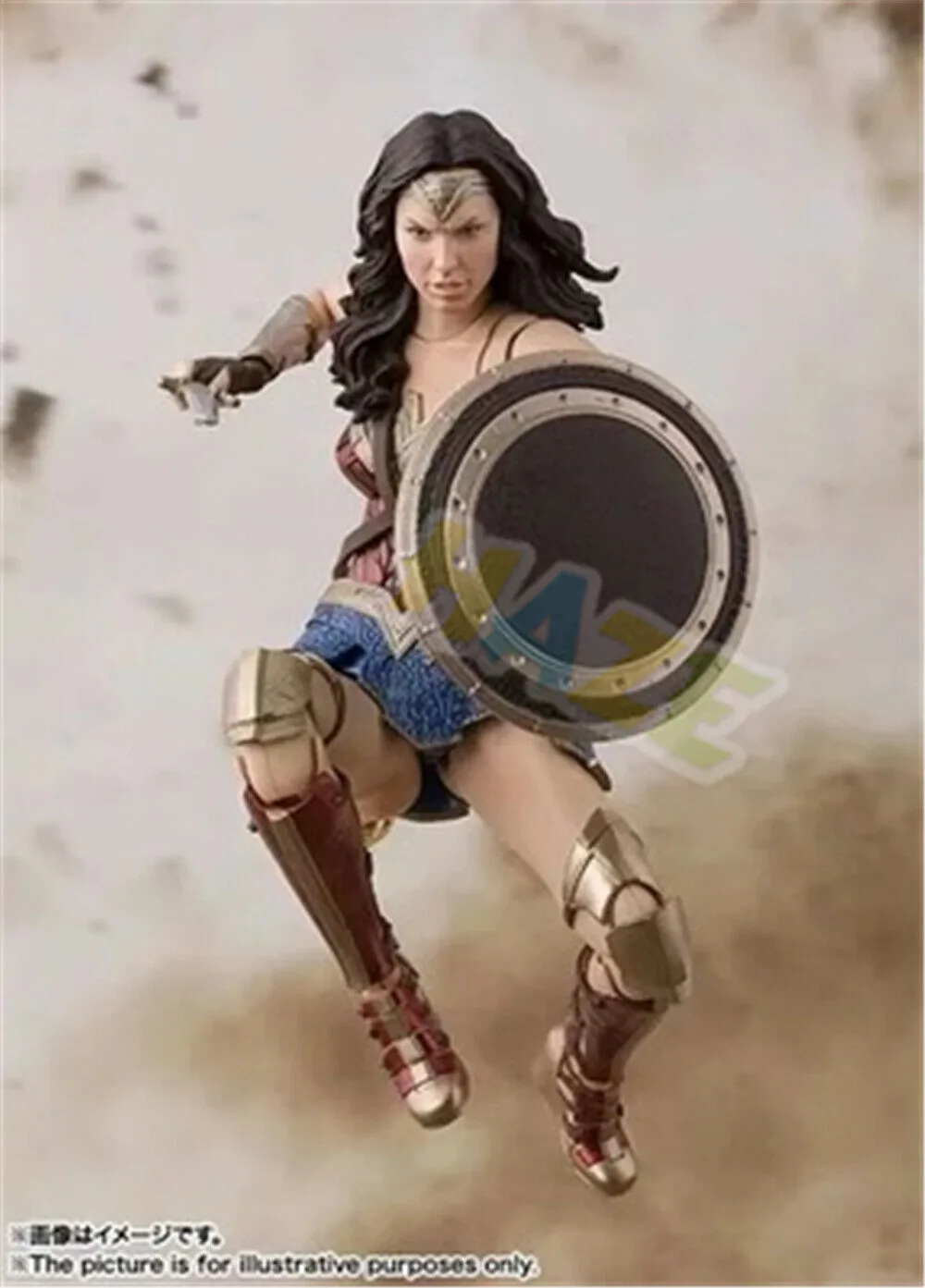 DC Comics Justice League Wonder Woman Doll Figure Model Toy Collection In Box