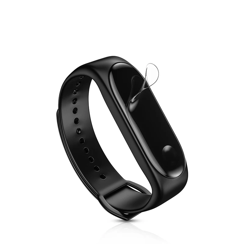 5 шт./лот 3H ТПУ Передняя пленка для Xiaomi Mi Band 4 водонепроницаемые часы-браслет