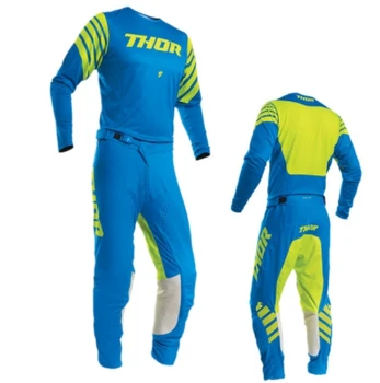 

2020 Motorcycle Cloth MX Combo Off Road Jersey And Pant PRIME Motocross Gear Set With short Dirt Bike Moto Jersey Set ATV Suit