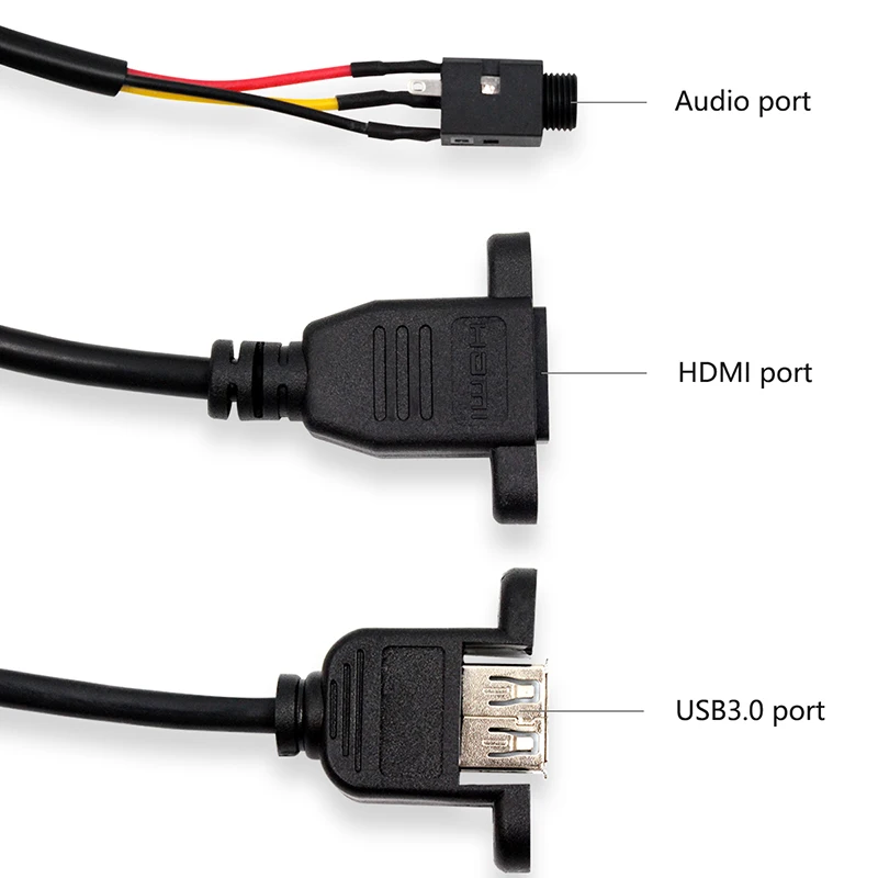 Prise de Bureau Multifonction, Audio, HDMI, USB, Réseau, VGA, Boîte de  Sortie d'Information - AliExpress