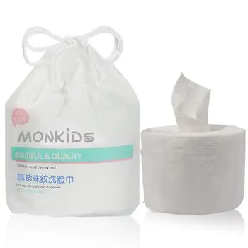 

Disposable Face Towel Non-Woven Facial Tissue One-Time Makeup Wipes Cotton Pads Facial Cleansing Roll Paper