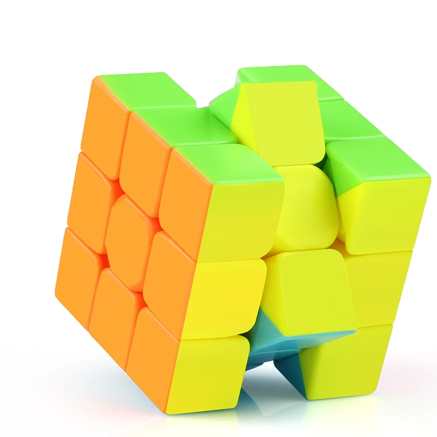 Qiyi Warrior W 3x3x3 кубик рубика Магический кубик Профессиональный 3x3 скоростные кубики Пазлы 3 на 3 скоростной кубик Быстрый крученый кубик расслабляющий облегчающий давление игрушки кубик рубика