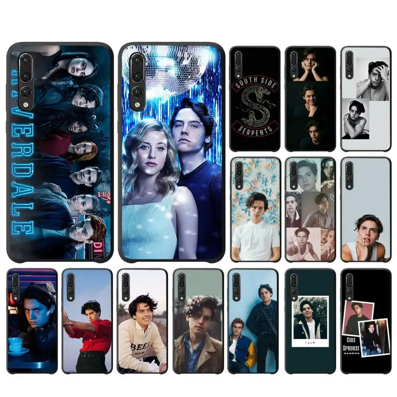 Чехол для телефона YNDFCNB серии American TV Riverdale Cole Sprouse Huawei P10 20 30 40 Lite P20Pro P30Pro P40Pro Psmart |