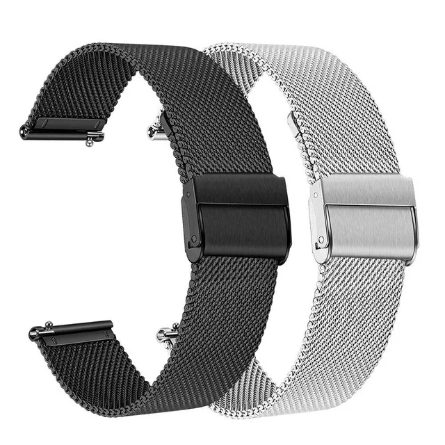 2PCS-Mesh-Soild-Stainless-Steel-Watchband-20mm-for-Samsung-Galaxy-Watch-42mm-Active-40mm-Gear-S2(13)