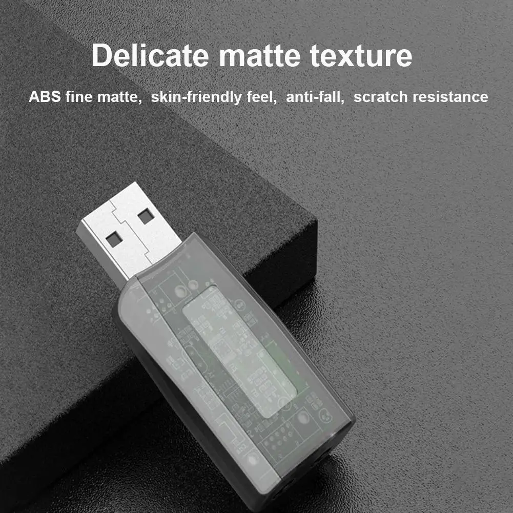 Прозрачный Универсальный USB Bluetooth передатчик и приемник 2-в-1 Bluetooth 5,0 ТВ компьютер Беспроводной аудио Bluetooth адаптер