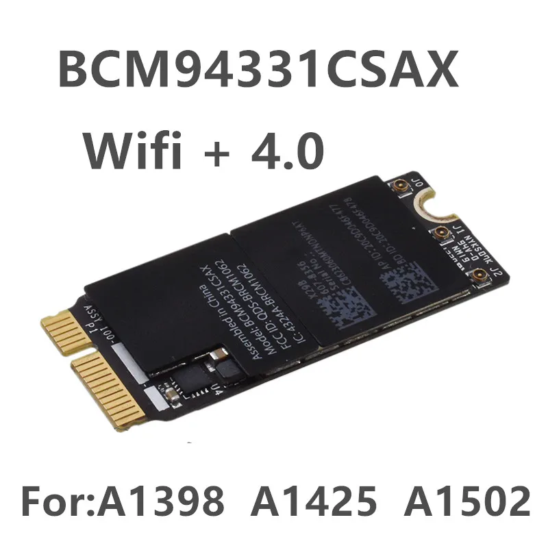 Карта Broadcom BCM94331CSAX для Macbook Pro 15 &quotRetina A1398 A1425 A1502 аэропорт Wi-Fi Bluetooth | Компьютеры и