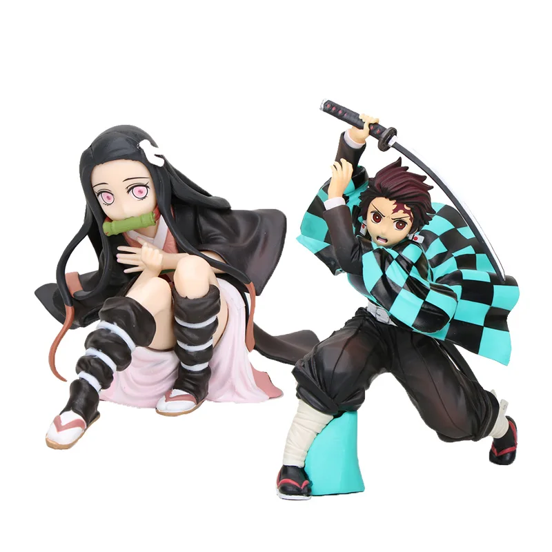 Демон убийца Kimetsu без Yaiba рисунок Tanjirou nezuko камадо ichiban KUJI Hashibira Inosuke модель воина 2