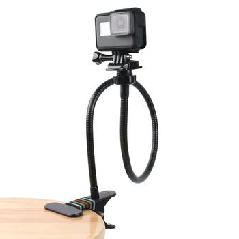 

Jaws Flexible Clamp with Gooseneck Mount for GoPro Hero 9 8 7 6 5 4 Yi 4K Sjcam Sj4000 Eken H9r Go Pro Action Camera Accessory