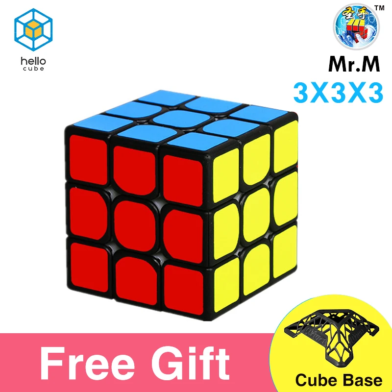 Shengshou Sengso Mr.M 2x2x2 3x3x3 4x4x4 5x5x5 Магнитный магический куб игрушка скоростная