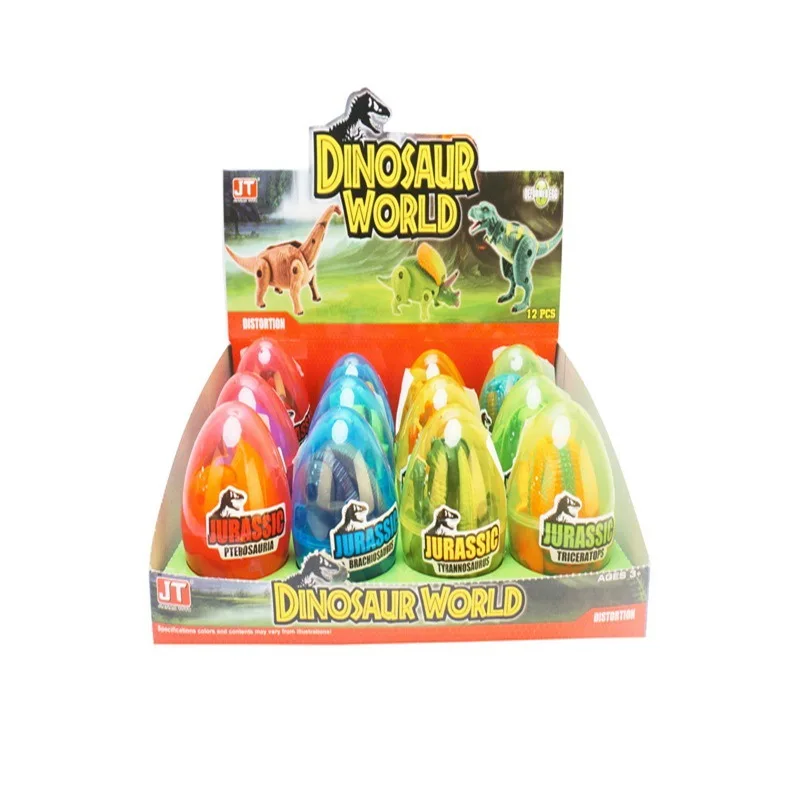 Собранный Динозавр яйцо детская игрушка животное бой вставленная модель собранные образовательные DIY динозавр Райская капсула игрушка