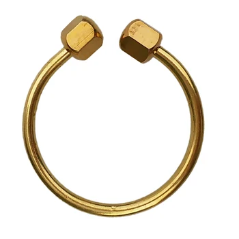 

Durable Solid Brass Keychain Keyring Key Holder for Outdoor Sports Scuba Diving Snorkeling Travel