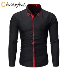 

Button Down Shirts Long Sleeve Designer Street Trends Slim Party Style Dress Shirt Male Business Casual Blouses