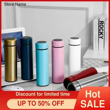 

Intelligent Temperature Thermos Cup 304 Stainless Steel Creative Measuring Business Gift Water Bottle