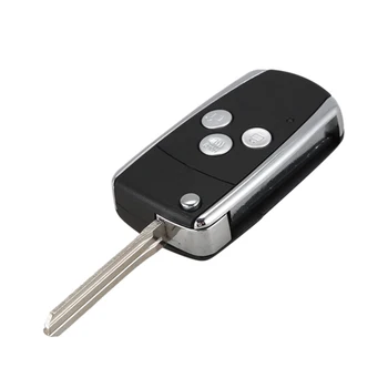 

Flip Folding Uncut Remote Car Key Shell Case Fob 3 Buttons for Honda for JAZZ/CRV Odyssey CIVIC ACCORD