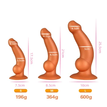 Super Soft Anal Dildo Butt Plug Vaginal Stimulate Anus Dilatador Ass Prostate Massage Erotic Sex Toys For Women Men Big Buttplug 2