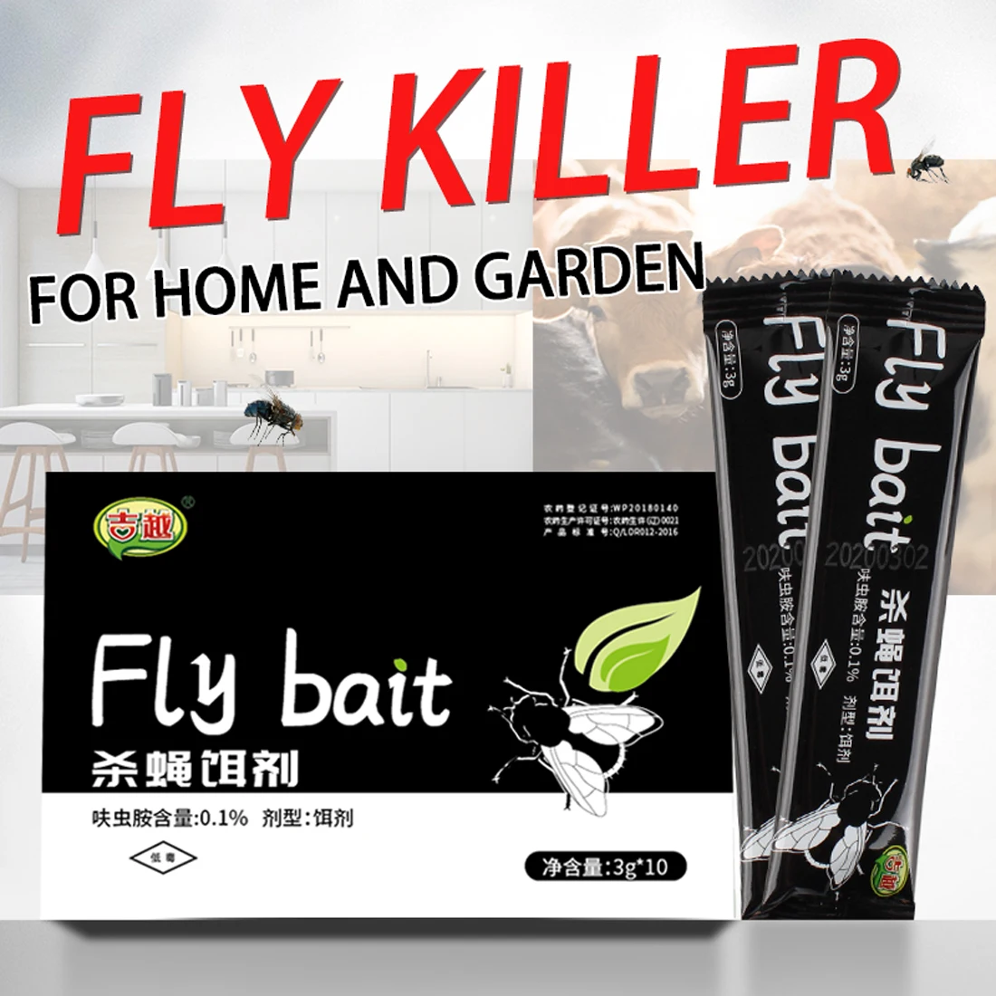 20 Bags Fly Killing Bait Powder Anti Flies Repeller Mosquito Flies Killer Insecticide Pest Control For Fly Trap 20 Bags Fly Killing Bait Powder Anti Flies Repeller Mosquito Flies Killer Insecticide Pest Control For Fly Trap