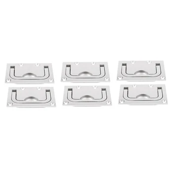

Pro Flush Ring Pull Handles 6 pcs Ring Pull Handle Yachts Hatch Latch Cabinet