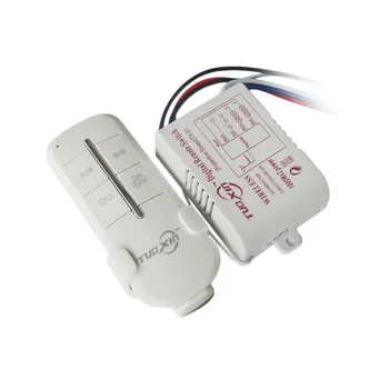 

New Home Light 190-250V 1/2/3/4 Way ON/OFF Digital RF Remote Control Switch Kit