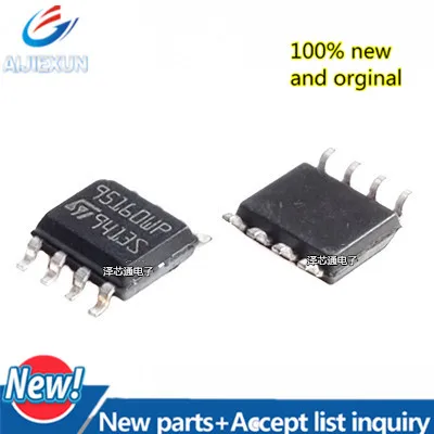 10 шт./лот 100% Новинка оригинальная фотосессия 95160WP SOP8 16-кбит серийный SPI bus EEPROM с