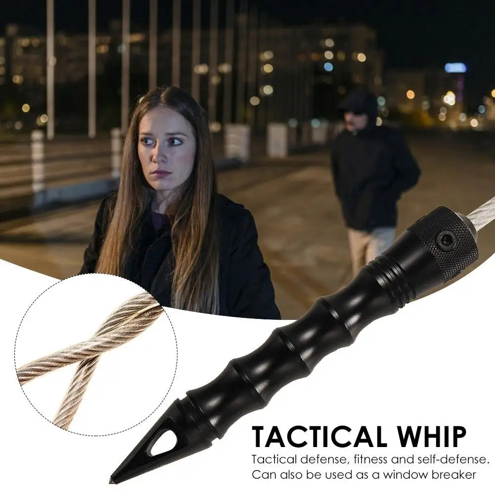 Viper Tactical Whip Self defense Foldable Martial Window Breaking