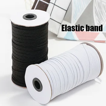 

3mm Braided Elastic Cord Heavy Stretch String Band Rope 200 Yard Sewing Spool for Jewellery Making JAN88