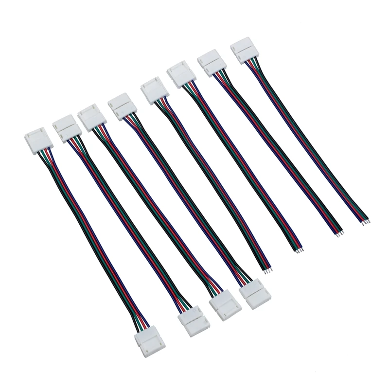 Hot XD-8 x Connector Cable Adapter For RGB LED SMD Strip Stripe Waterproof | Обустройство дома