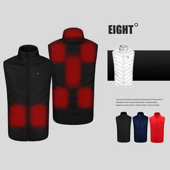 

M09 Usb Heated Vest Electric Heating Vest Thermal Warm Heating Jacket Men Outdoor Winter Fishing Hunting Vest