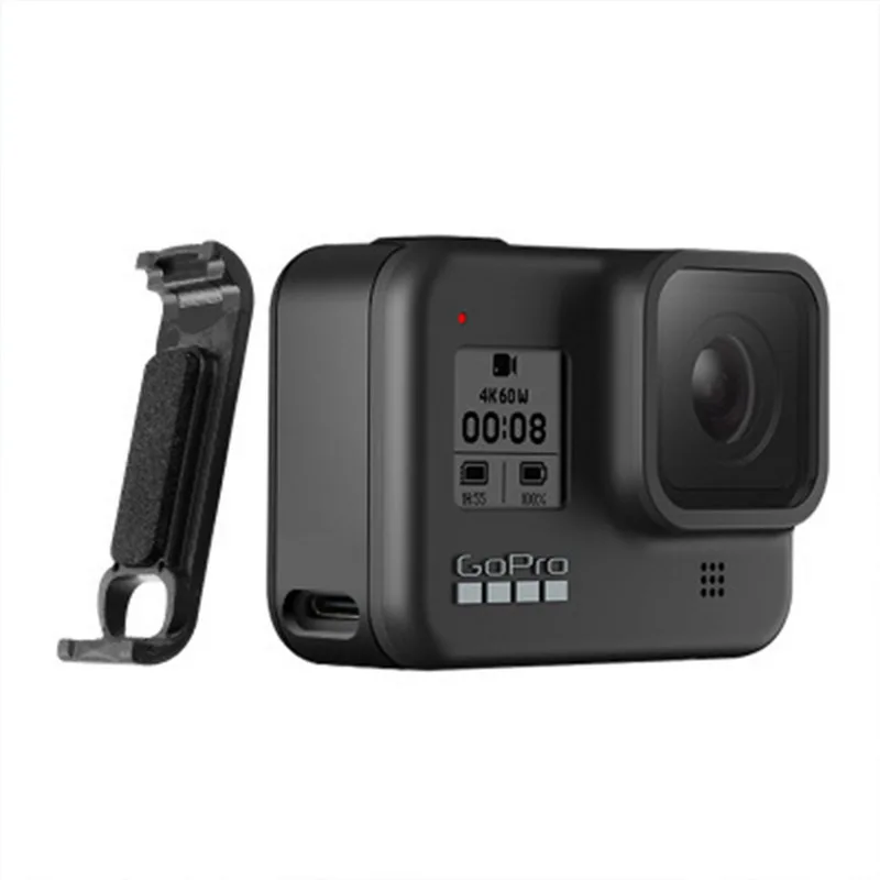 

Rechargeable Side Protective Cover Shell Battery Lid for GoPro Hero 8 Sports Camera Dustproof Durable Battery Shell Housing Case