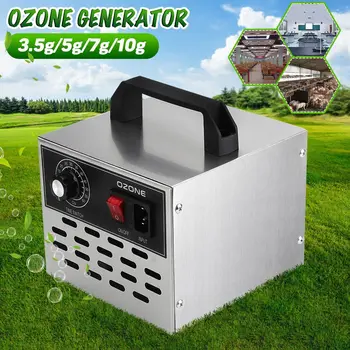 

AUGIENB 220V 3.5g/5g/7g/10g/35g EU/US Plug Ozone Generator Purifiers Disinfection Machine Cleaner Sterilization Machine