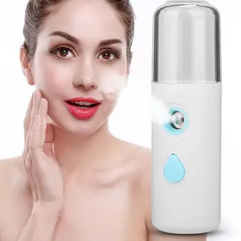 

Portable USB Charging Nano Handy Moisturizing Face Mist Spray Skin Whitening And Rejuvenation Beauty Facial Hydration Sprayer