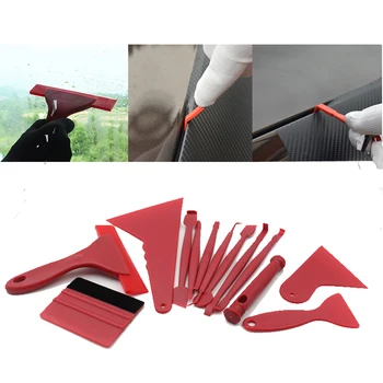 

New Arrival High Quality 13PCS Car Wrap Film Tools Squeegee Scraper Set Kit Window Tint Glue Remover