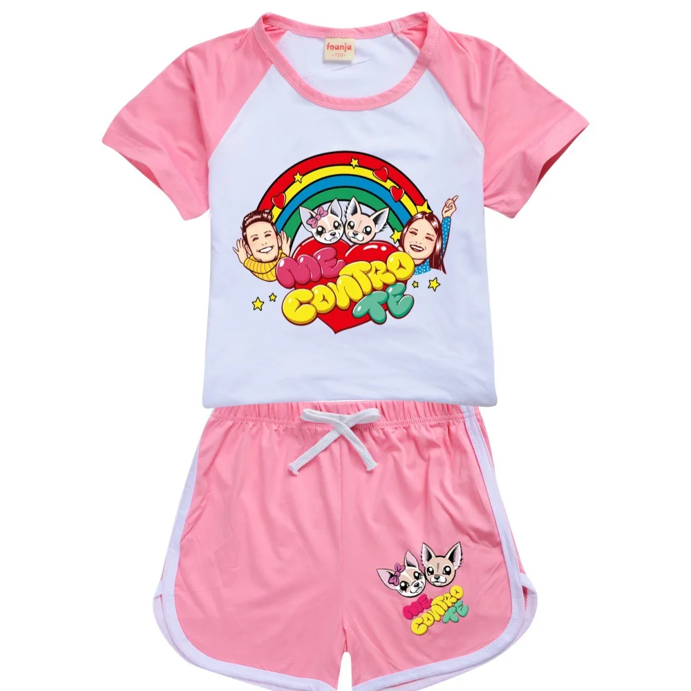 baby boy clothing sets cheap	 Me contro te Girls Boys Summer Clothing Set Kids Sports T-shirt +Pants 2-piece set Baby Clothing Comfortable outfits Pyjamas baby boy clothing sets cheap	 Clothing Sets