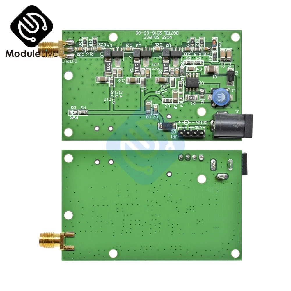 DC 12V Источник шума SMA простой спектр внешнего отслеживания 0.3A Diy электронный модуль платы SMA модуль